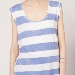 BOHO Rag & Bone Striped Muscle Tee Tank Top